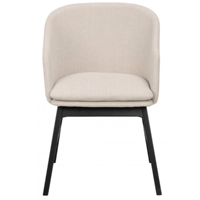 RO WINDHAM ARMCHAIR BEIGE/BLACK